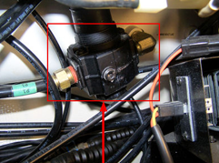 Back pressure control valve 
